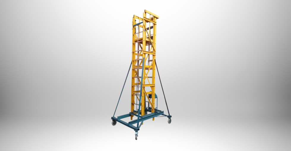 FRP GRP Movable Telescopic Trolley Ladder 1 980x510 1
