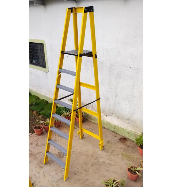 FRP NEW FOLDABLE PLATFORM LADDER WITHOUT HANDRAIL 4